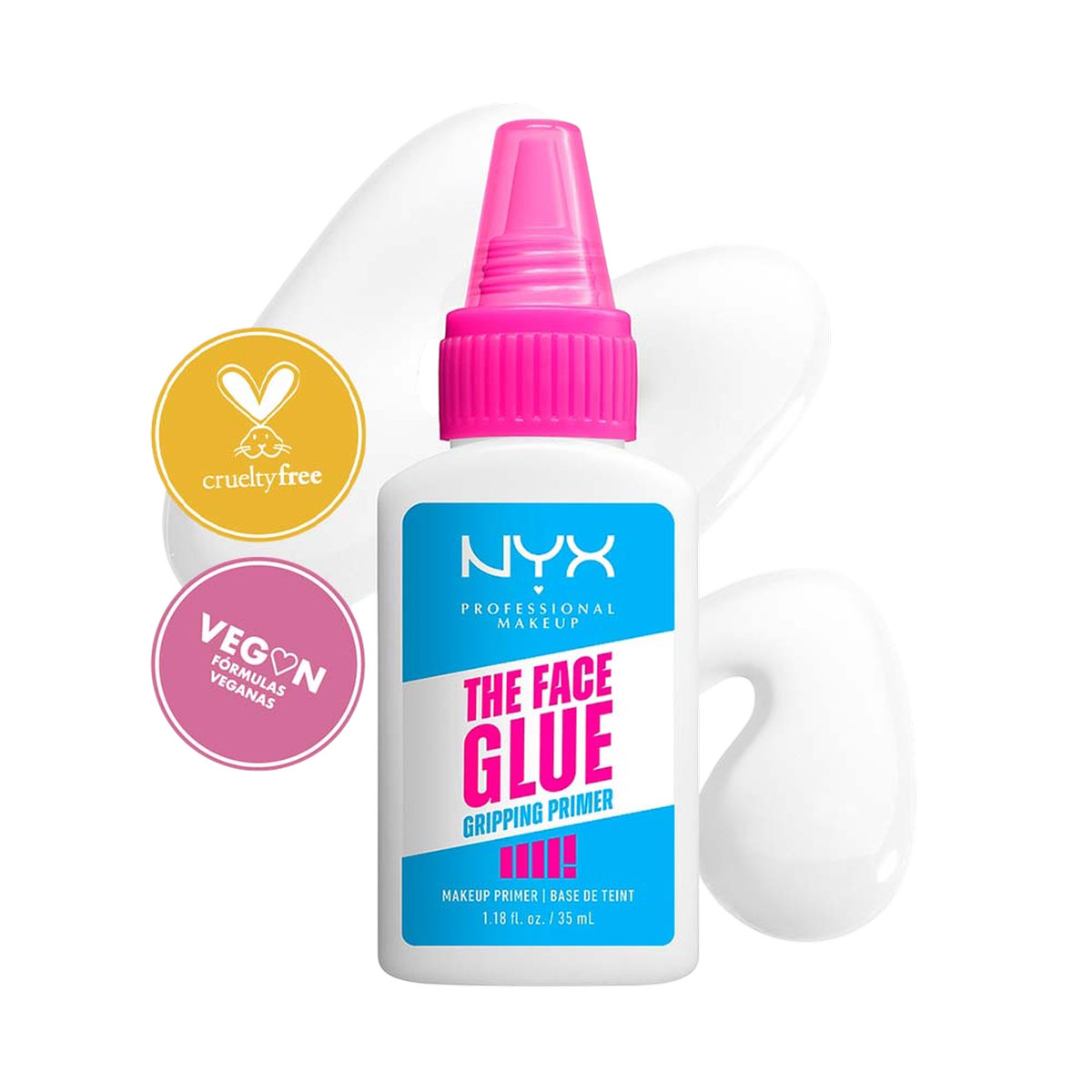 Nyx Face Glue Primer De Maquillaje 4.8ml Hidratante Y Fijador image number null