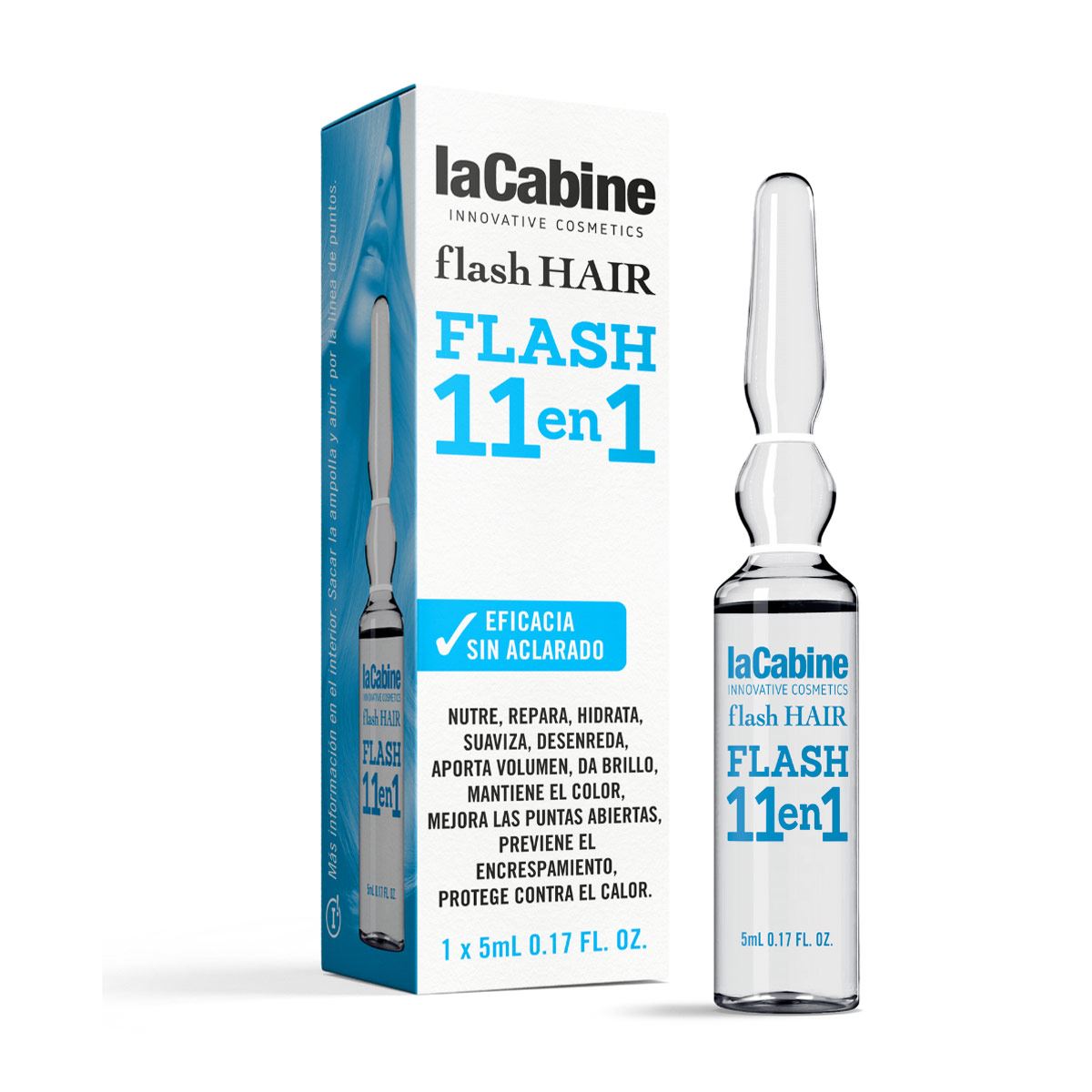 La Cabine Ampolleta Capilar Flash Hair image number null