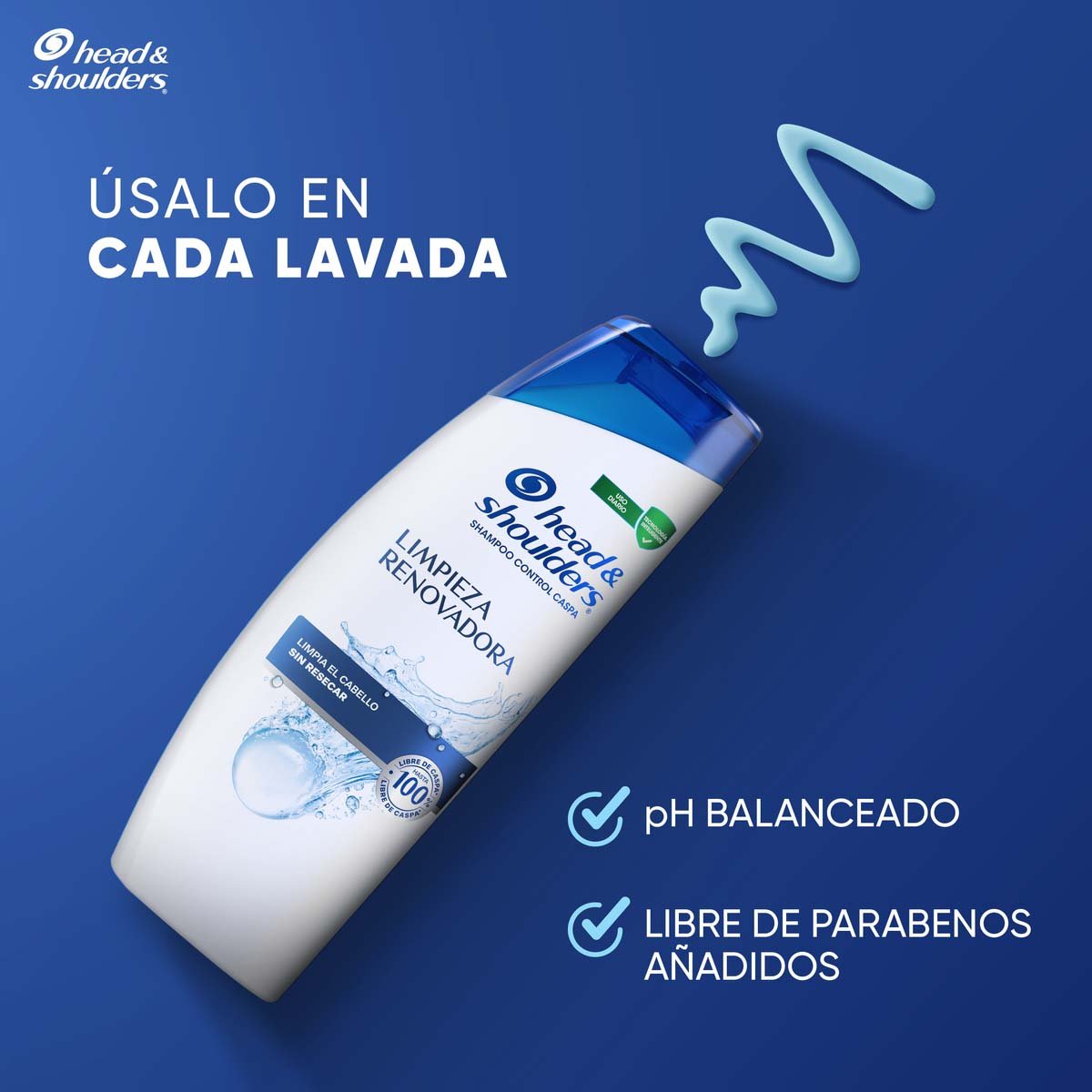 Head & Shoulders Shampoo Limpieza Renovadora 375ml image number null