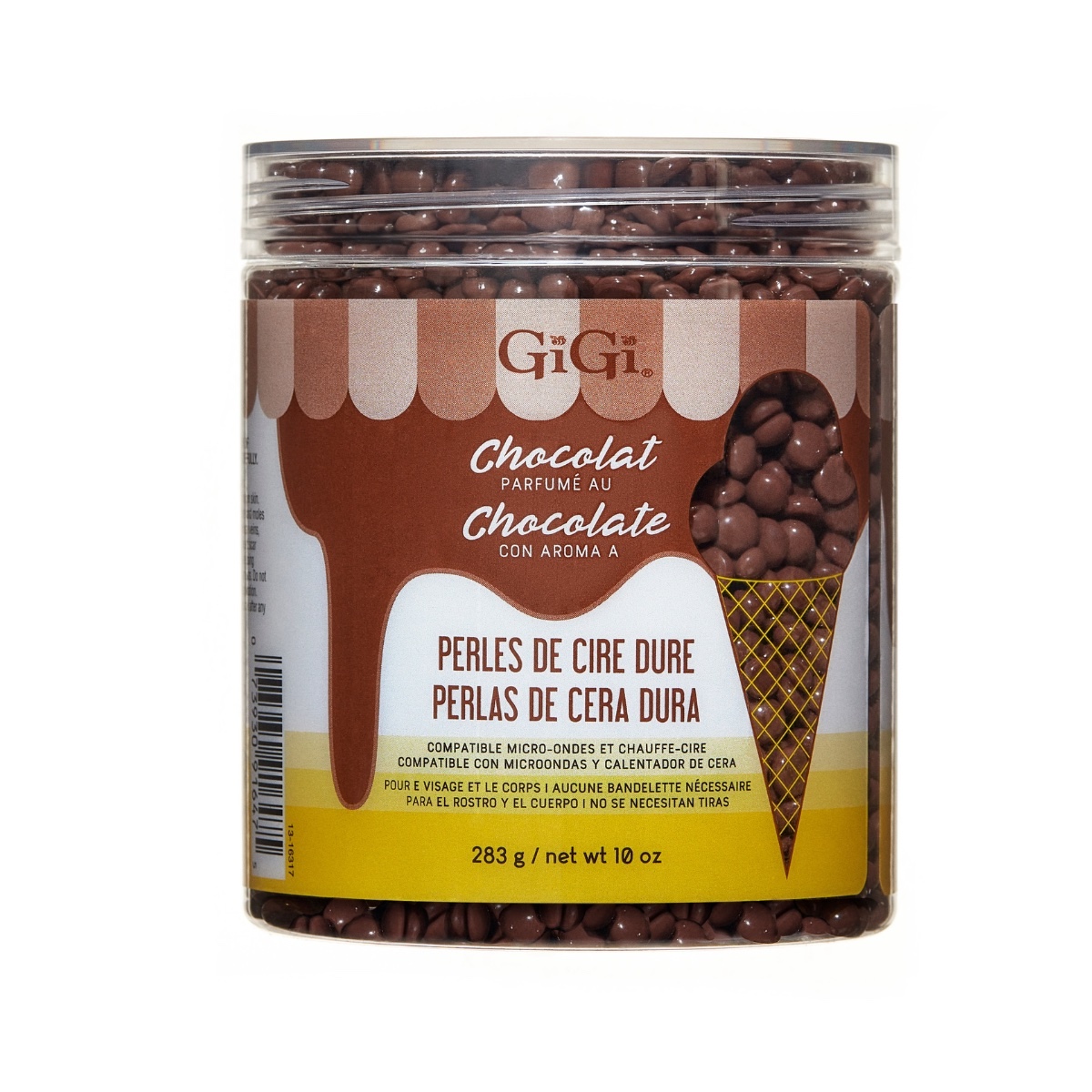 Gigi Chocolate Scented Hard Wax Beads 283 G12 image number null