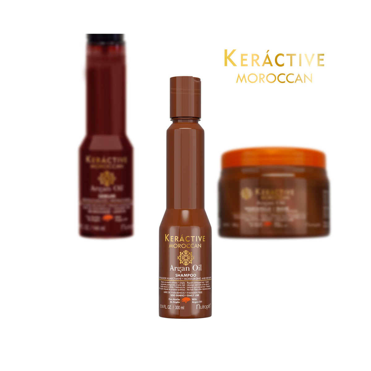Nutrap&eacute;l Ker&aacute;ctive Shampoo Moroccan Argan Oil image number null