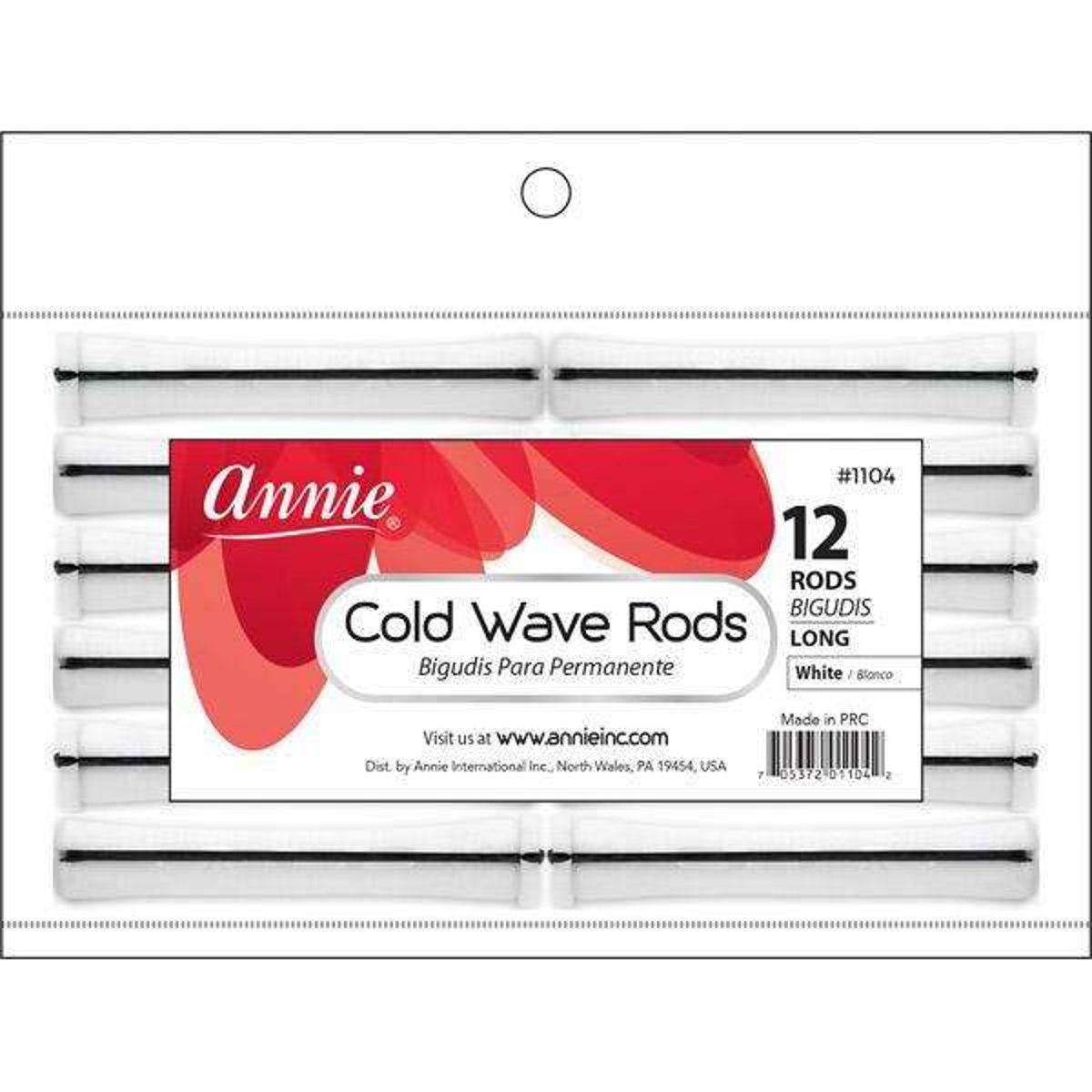 Annie Cold Wave Rods Long 12 Varillas Para Permanente image number null