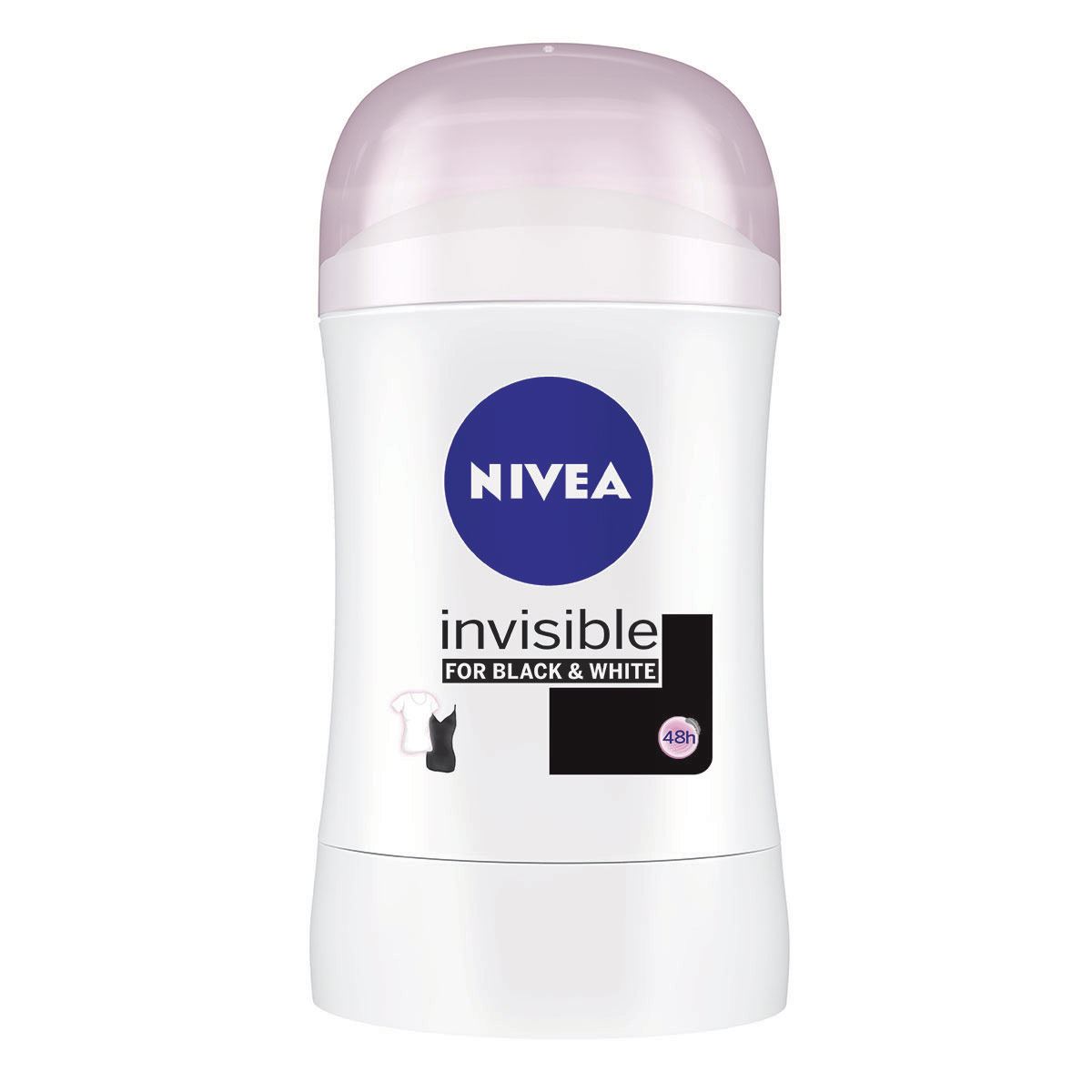 Nivea Deo Black & White Invisible Antitranspirante En Barra 50g image number null