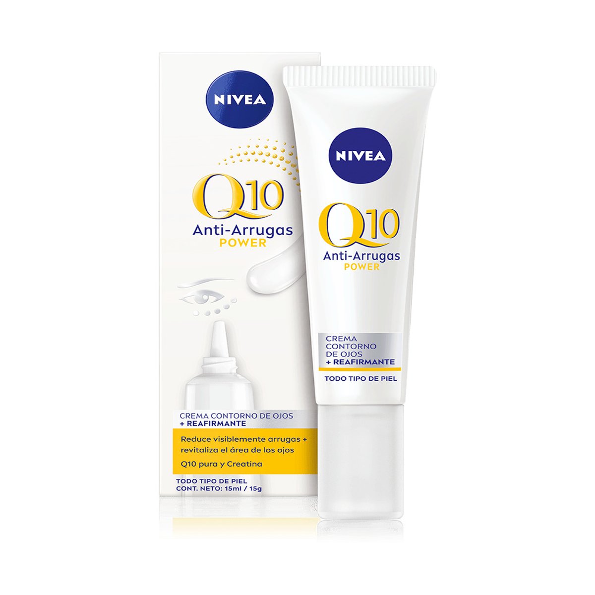Nivea Visage Antiarrugas Q10 OjosTubo 15Ml image number null