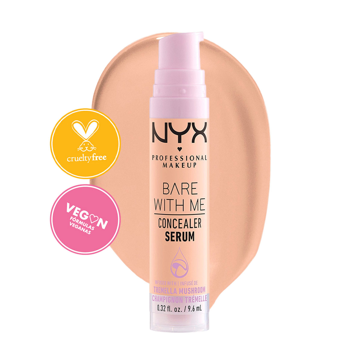 Nyx Bare With Me Corrector L&iacute;quido Serum Hidratante 13ml image number null