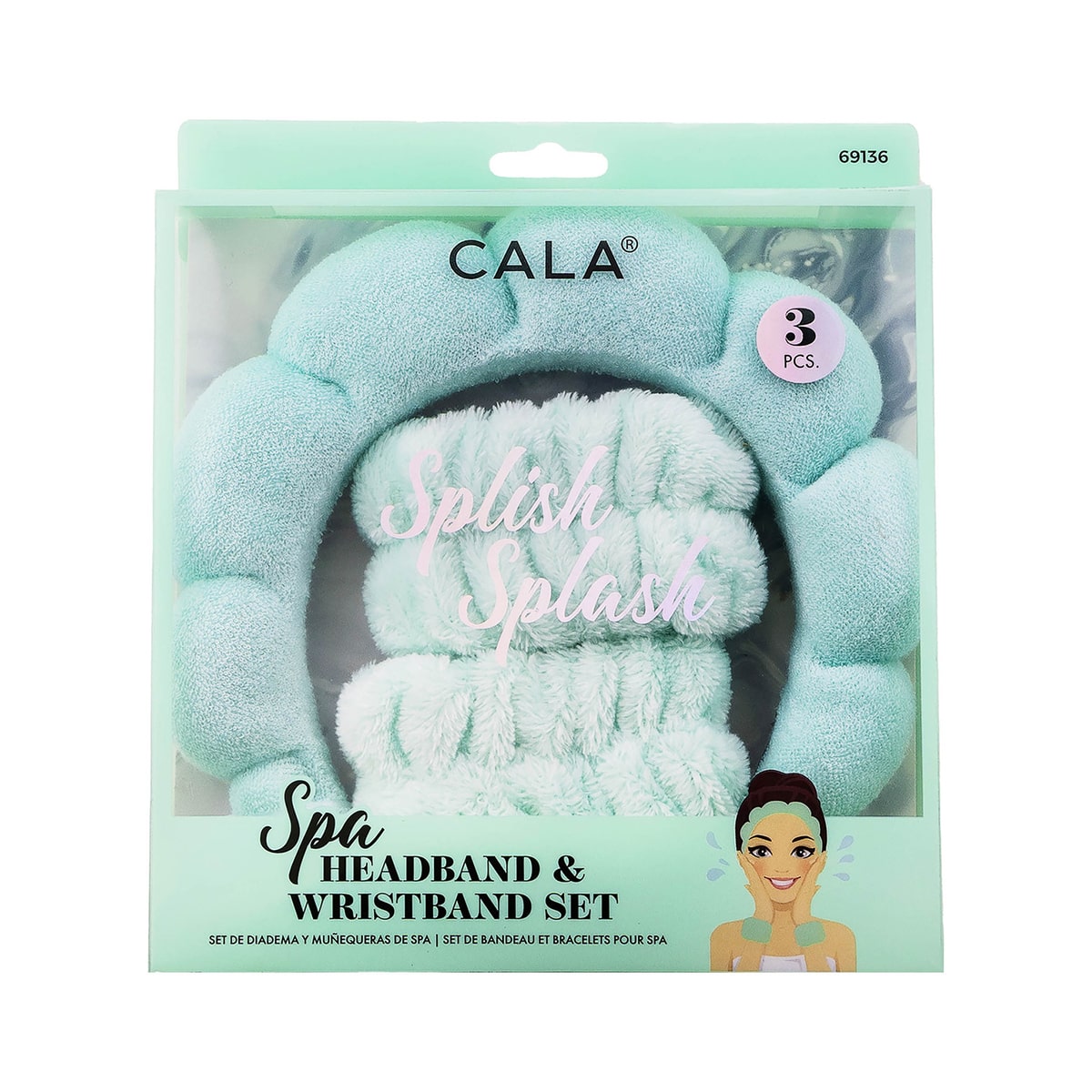 Cala Set Diadema Y Pulsera Color Menta image number null