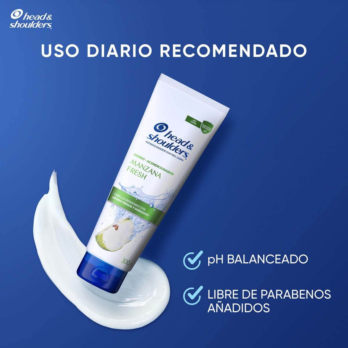 Head & Shoulders Acondicionador Apple Fresh 300ml12 image number null