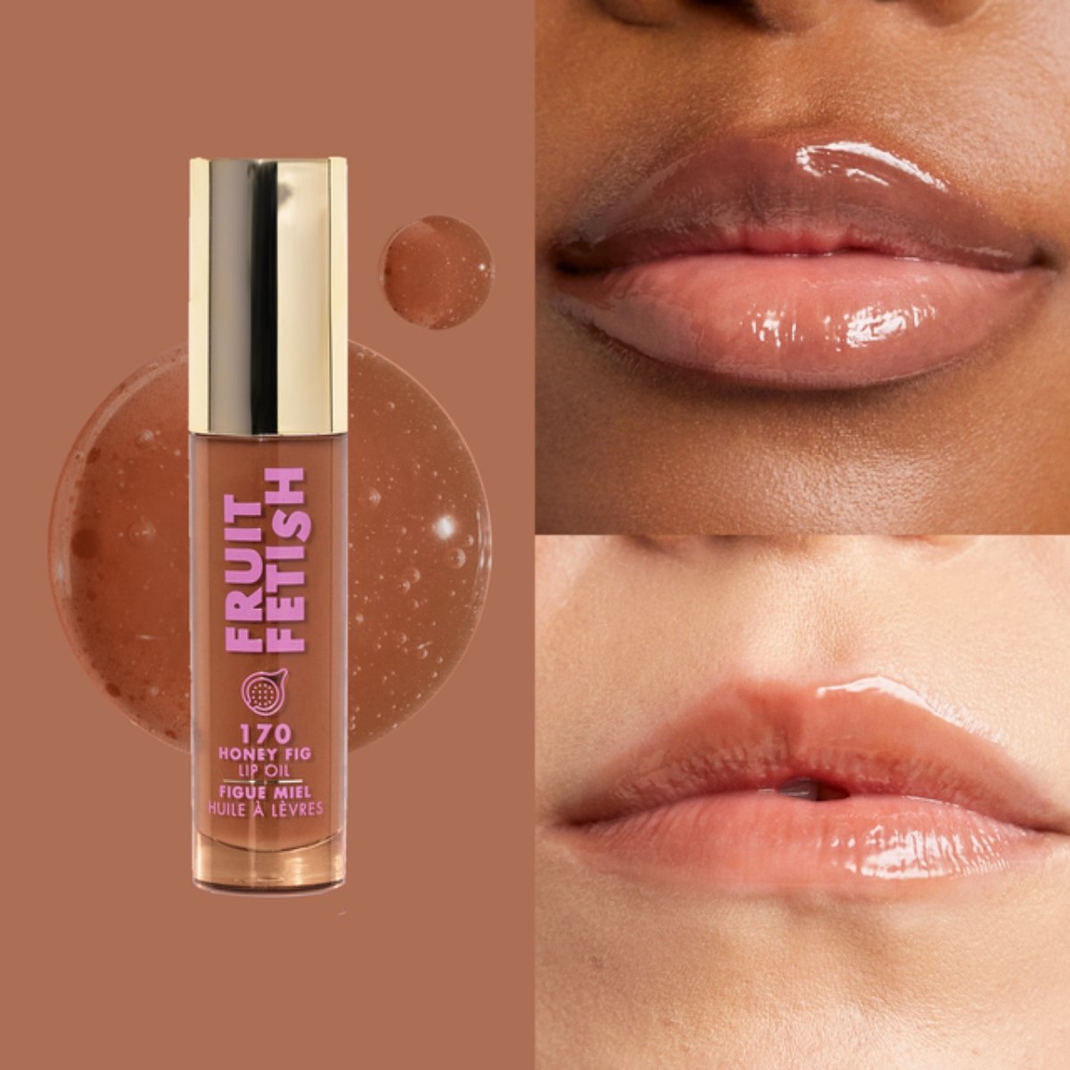 Milani Fruit Fetish Lip Oil Honey Fig 4ml Brillo E Hidrataci&oacute;n image number null