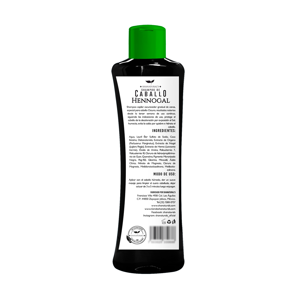 Shanaturals Shampoo Organogal De Caballo 500 Ml image number null