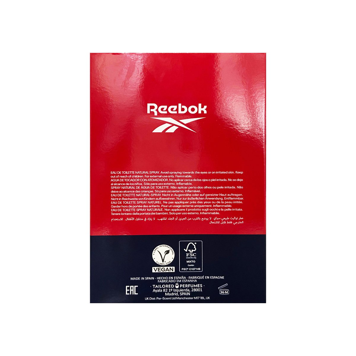 Reebok Loci&oacute;n Caballero Activate Edt 100ml image number null