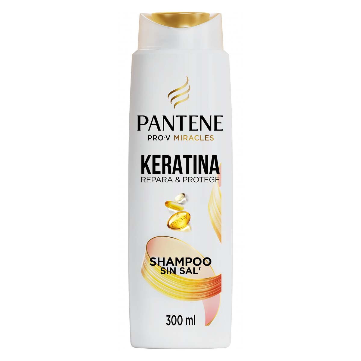 Pantene Pro-v Miracles Keratina Repara Y Protege Shampoo Reparador 300 Ml image number null