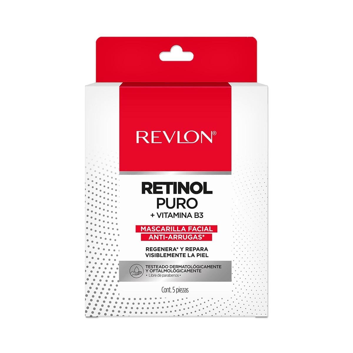 Revlon Mascarilla Facial Retinol B3 Antiarrugas 1 Pieza image number null