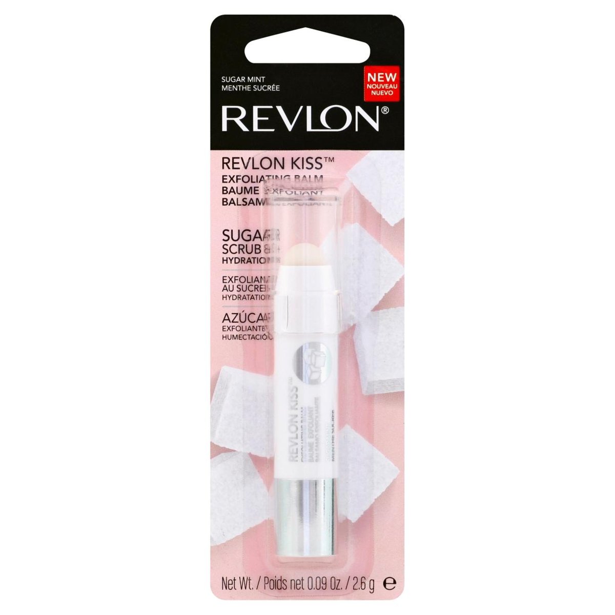 Revlon Kiss B&aacute;lsamo Exfoliante Labial Sugar Mint 2,6g image number null