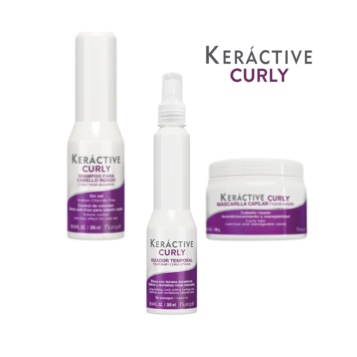 Nutrap&eacute;l Ker&aacute;ctive Curly Rizador Temporal image number null