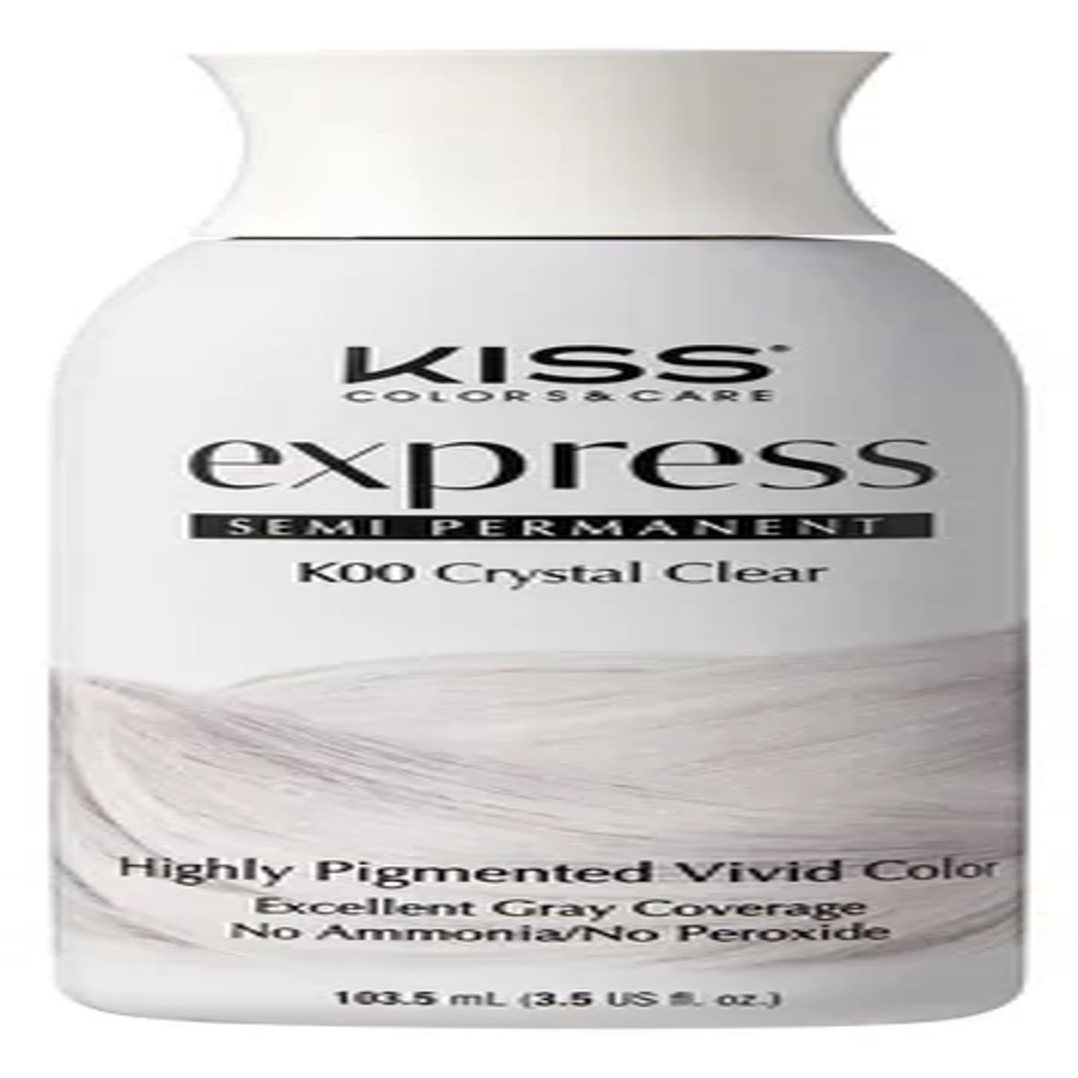 Kiss Tinte Semi-permanente Crystal Clear 100ml Brillo Intenso image number null