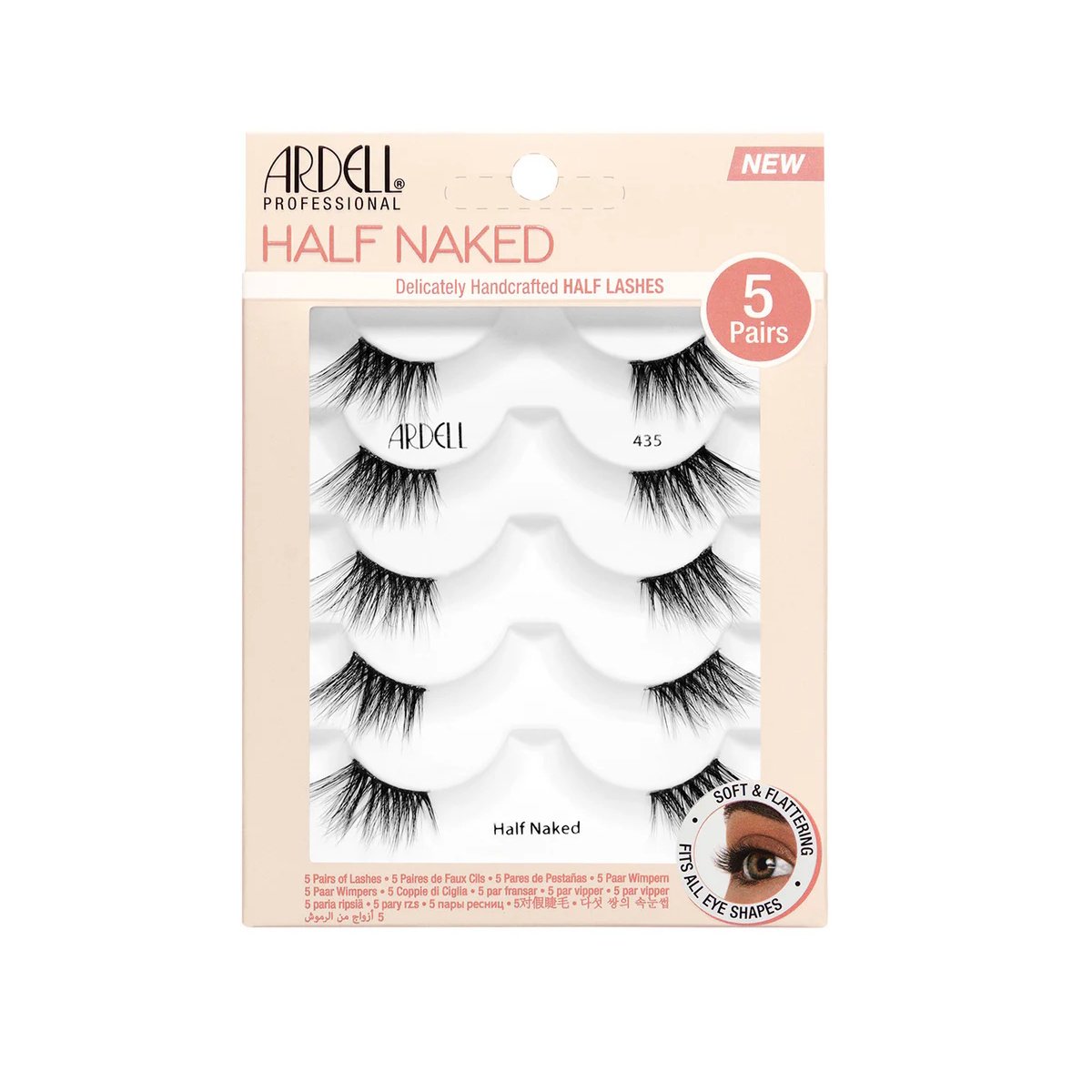 Ardell Pesta&ntilde;as Postizas Half Naked 435 5 image number null