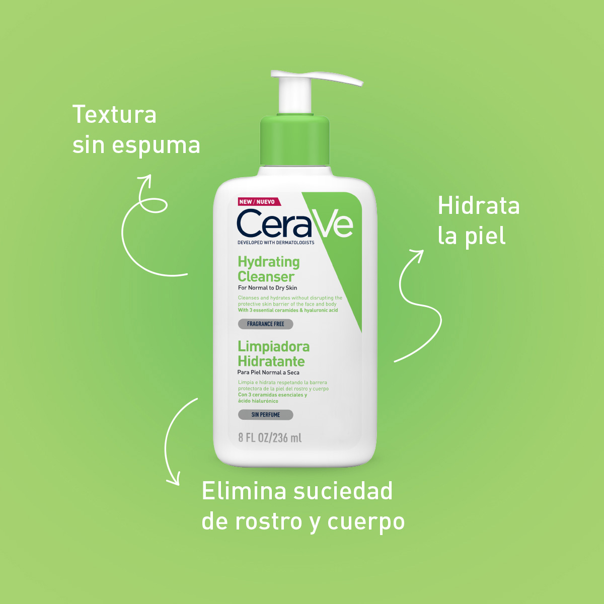 Cerave Limpiador Hidratante 237 Ml image number null