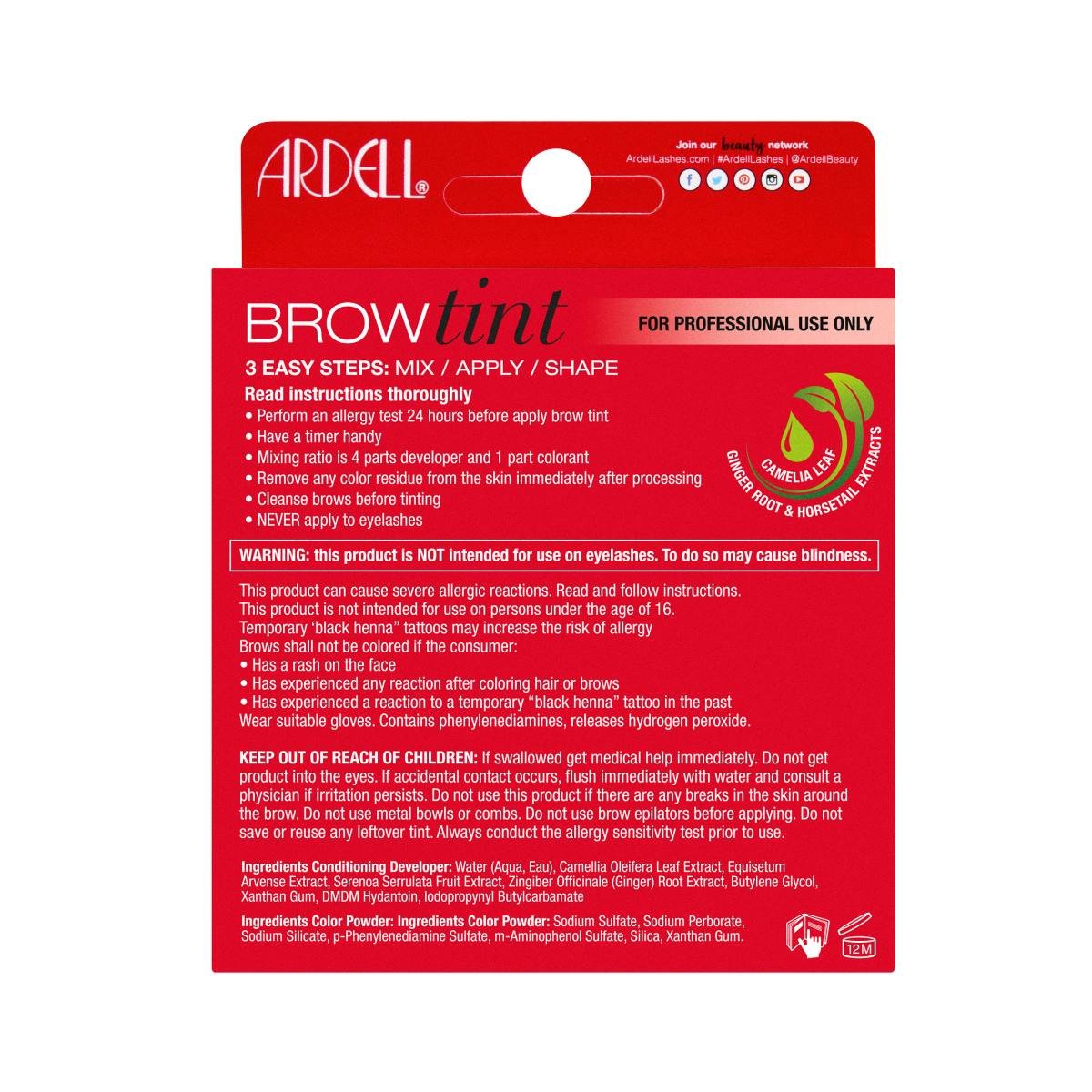 Ardell Tinta Para Ceja Brow Medium Brown image number null