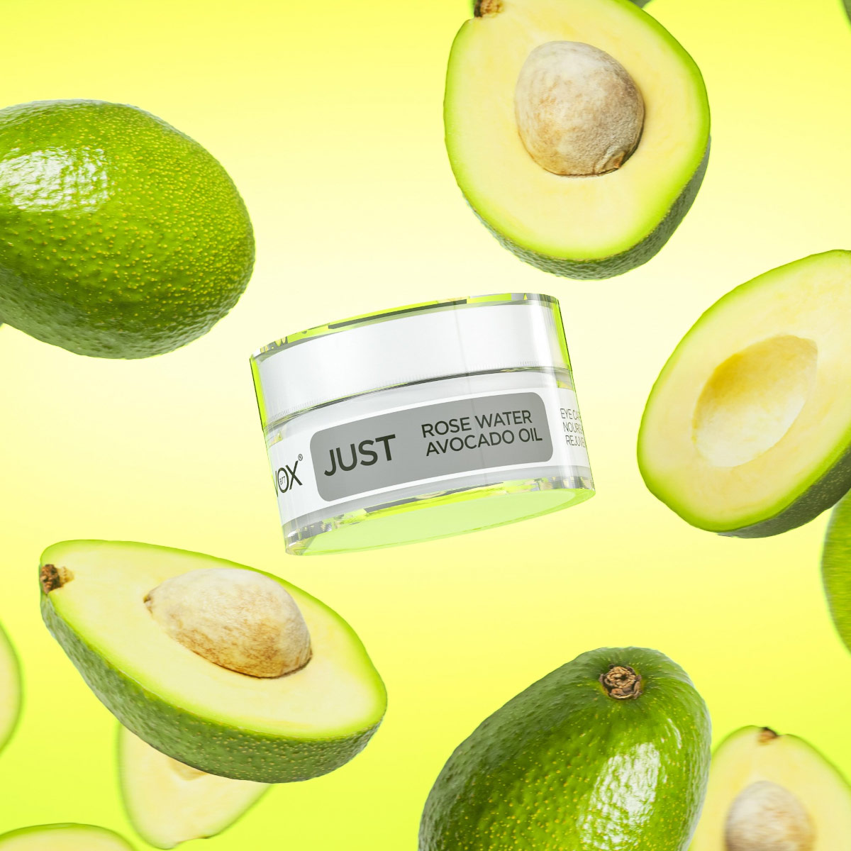 Revox B77 Just Agua De Rosas Aceite De Aguacate Crema Contorno De Ojos Nutre Y Rejuvenece 50 Ml image number null