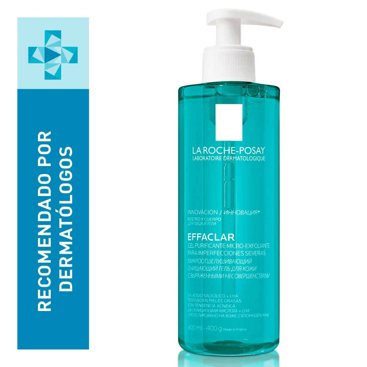 La Roche-posay Effaclar Gel Micro-exfoliante 400ml Piel Grasa image number null