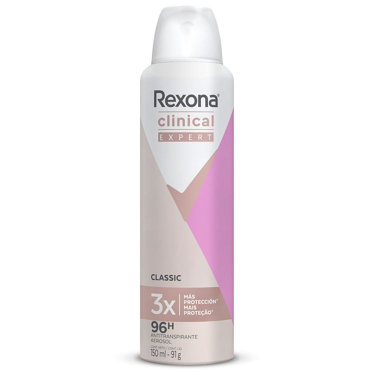 Rexona Cl&iacute;nical Desodorante Aerosol Ap Classic 150 Ml image number null