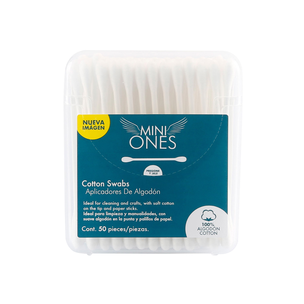Mini Ones Hisopos De Algod&oacute;n 50 image number null