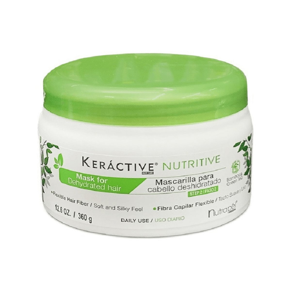 Keractive Mascarilla Nutritiva Bamboo Green Tea 360g image number null