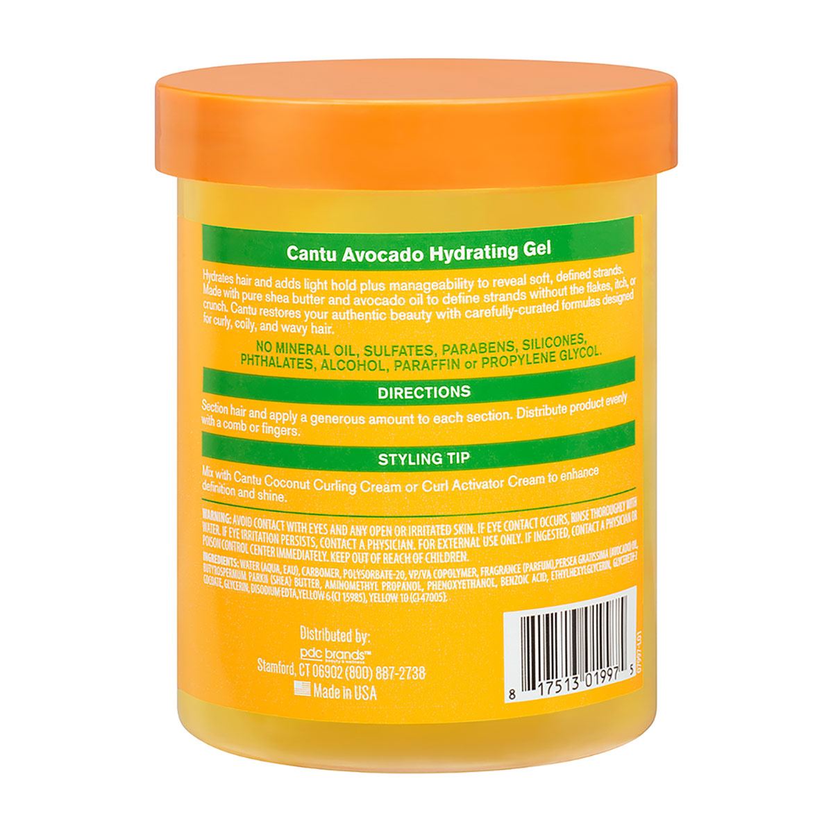 Cantu Gel Hidratante De Aguacate 524gr image number null