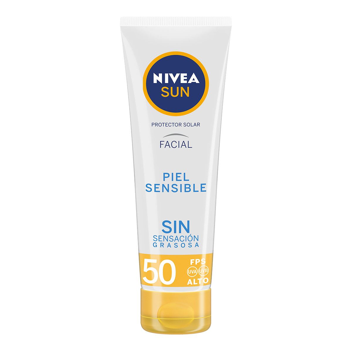Nivea Protector Solar Facial Para Piel Sensible Fps 50 + No Grasoso 50 Ml image number null