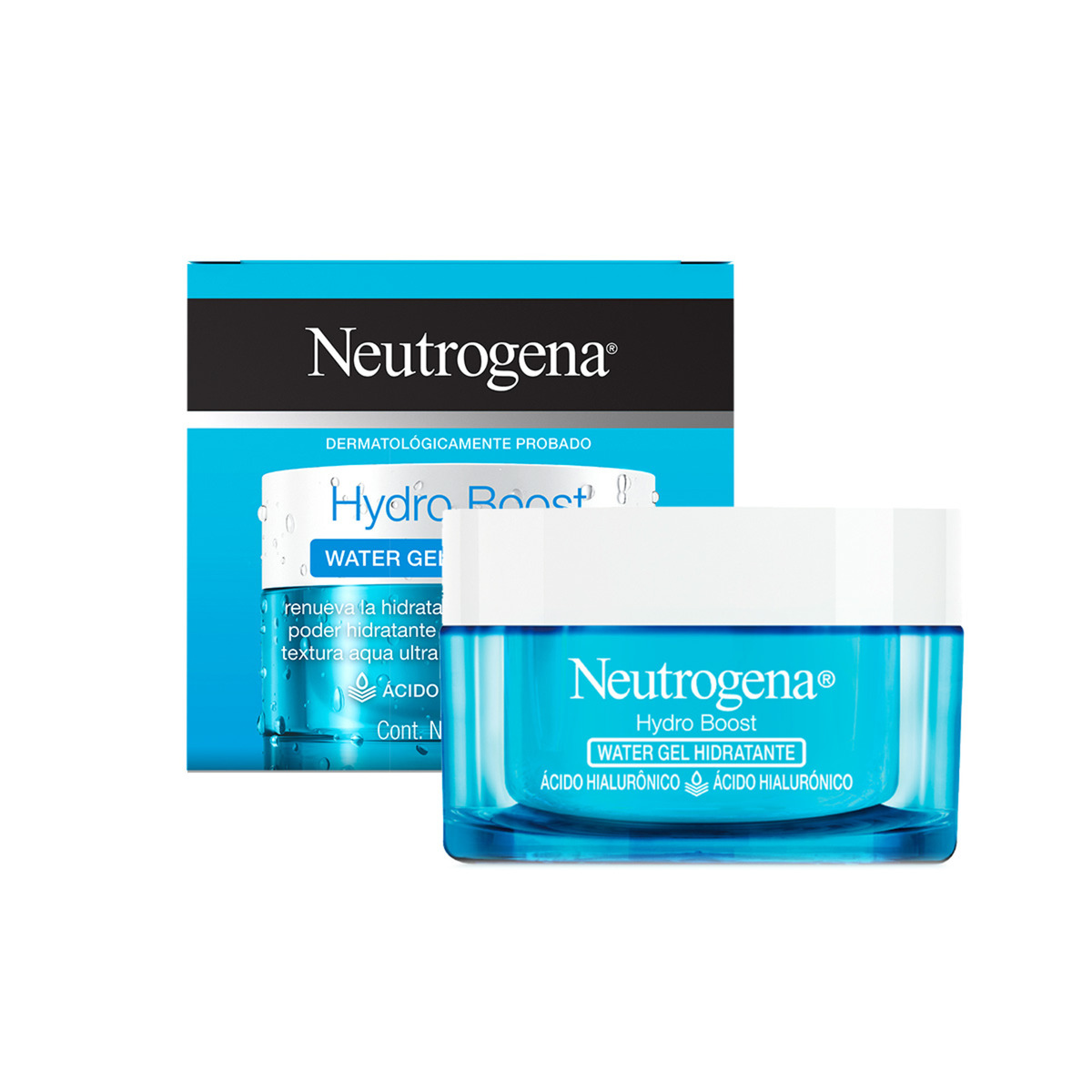 Neutrogena Hydro Boost Crema Hidratante Facial En Gel &Aacute;cido Hialur&oacute;nico 50 G image number null