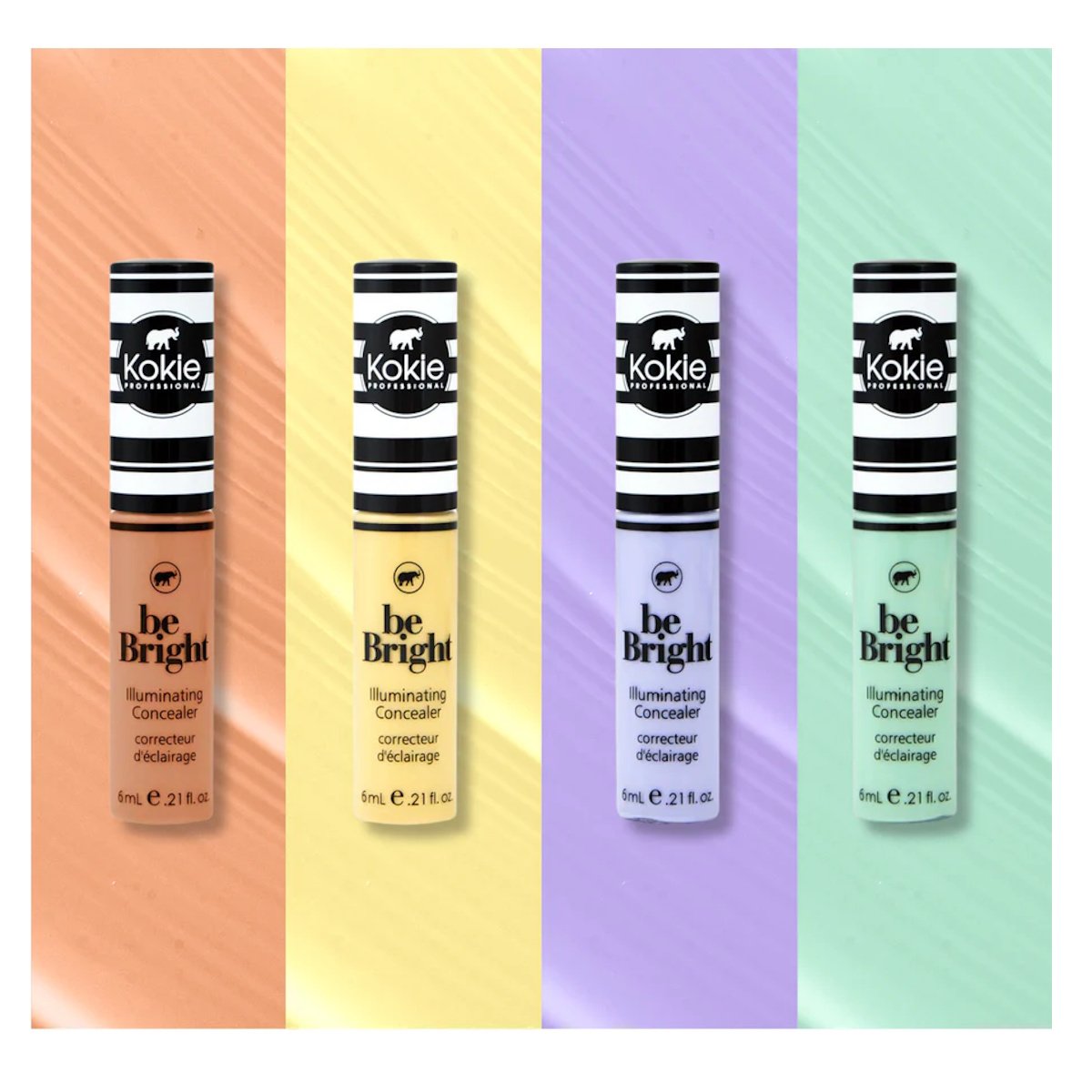 Kokie Corrector De Maquillaje Be Bright Green image number null