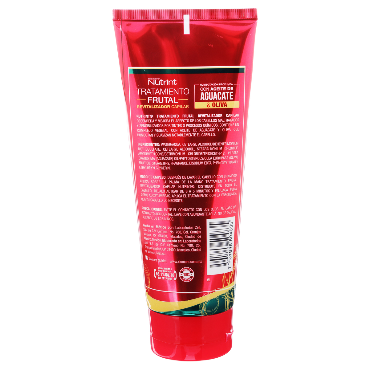 Nutrint Tratamiento Capilar Aguacate Hidratante 200g image number null