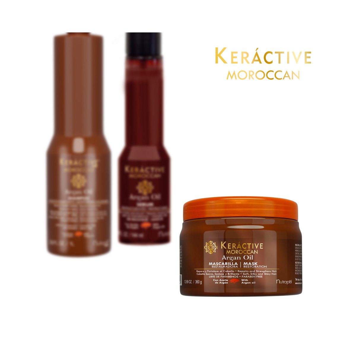 Nutrap&eacute;l Ker&aacute;ctive Mascarilla Moroccan Argan Oil image number null