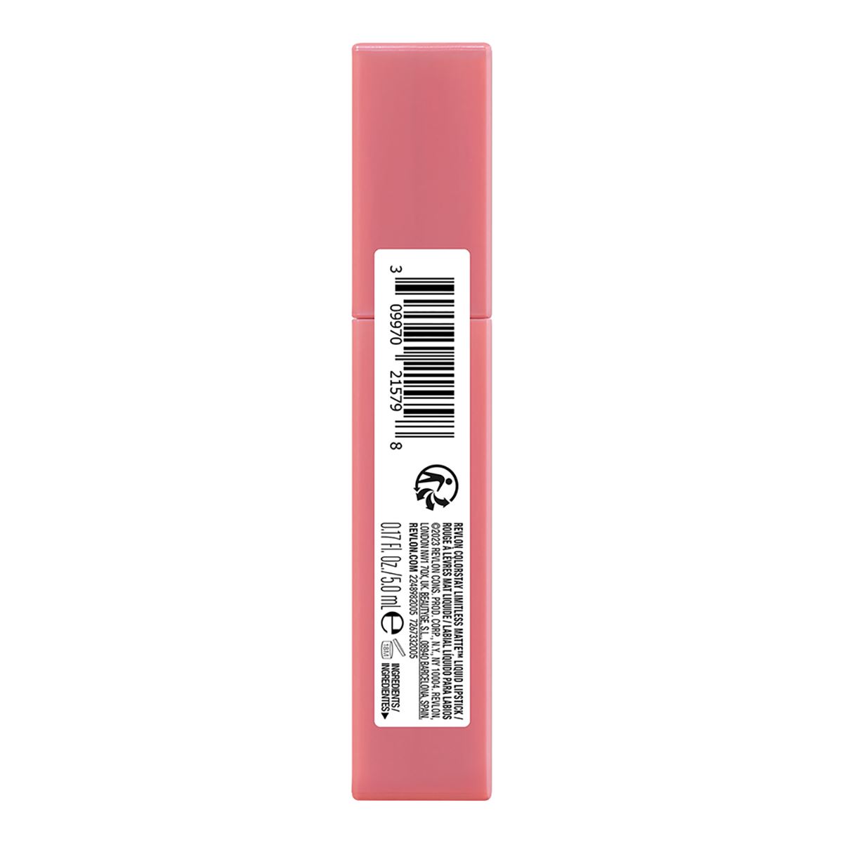 Revlon Lipstick Colorstay Limitless Matte image number null