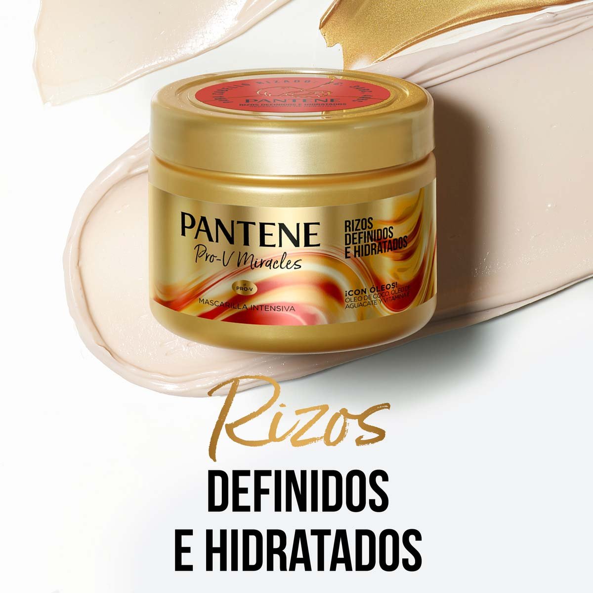 Pantene Tratamiento Capilar 300ml Rizos Definidos Y Control Frizz image number null