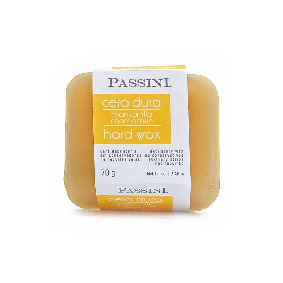 Passini Cera Dura Manzanilla 70g Depilatoria Sin Tiras image number null