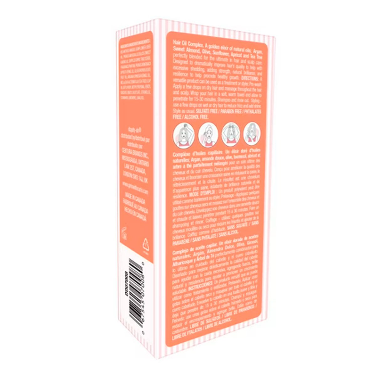 Dippity-do Aceite Capilar Complex 50 Ml / 1.7 Oz Liq (ee.uu.) image number null