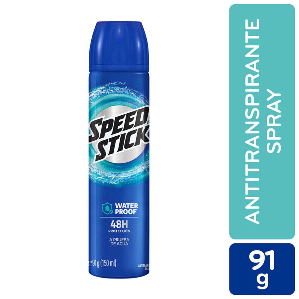 Speed Stick Desodorante Spray Antitranspirante 24/7 Waterproof 91g image number null