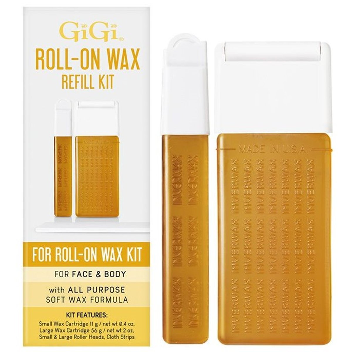Gigi Cera Dura Repuesto Azuleno 5 Oz Depilaci&oacute;n Facial image number null