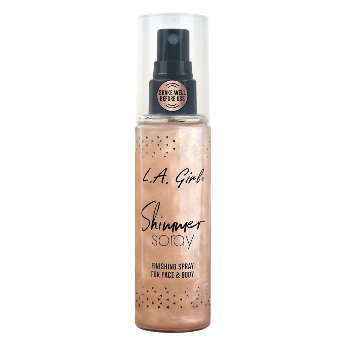 L.a. Girl Fijador En Spray Con Brillo Rose Gold image number null