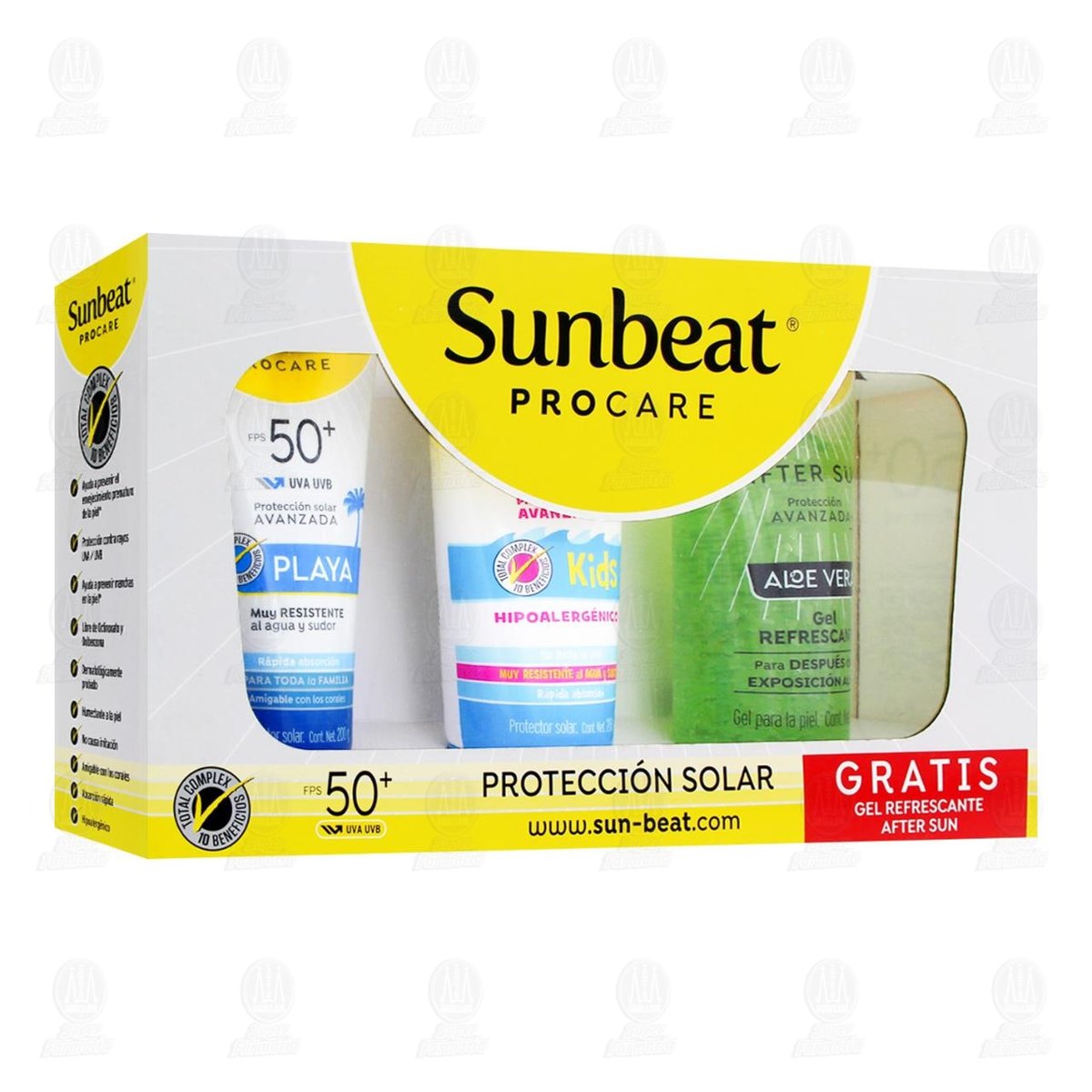 Sunbeat Gel Refrescante Aloe Vera 200g12 Post Solar image number null
