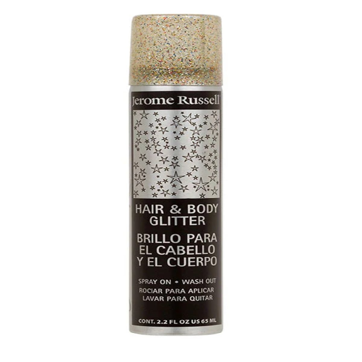 Jerome Russell B Wild Glitter Spray Multicolor 2.2 Oz image number null