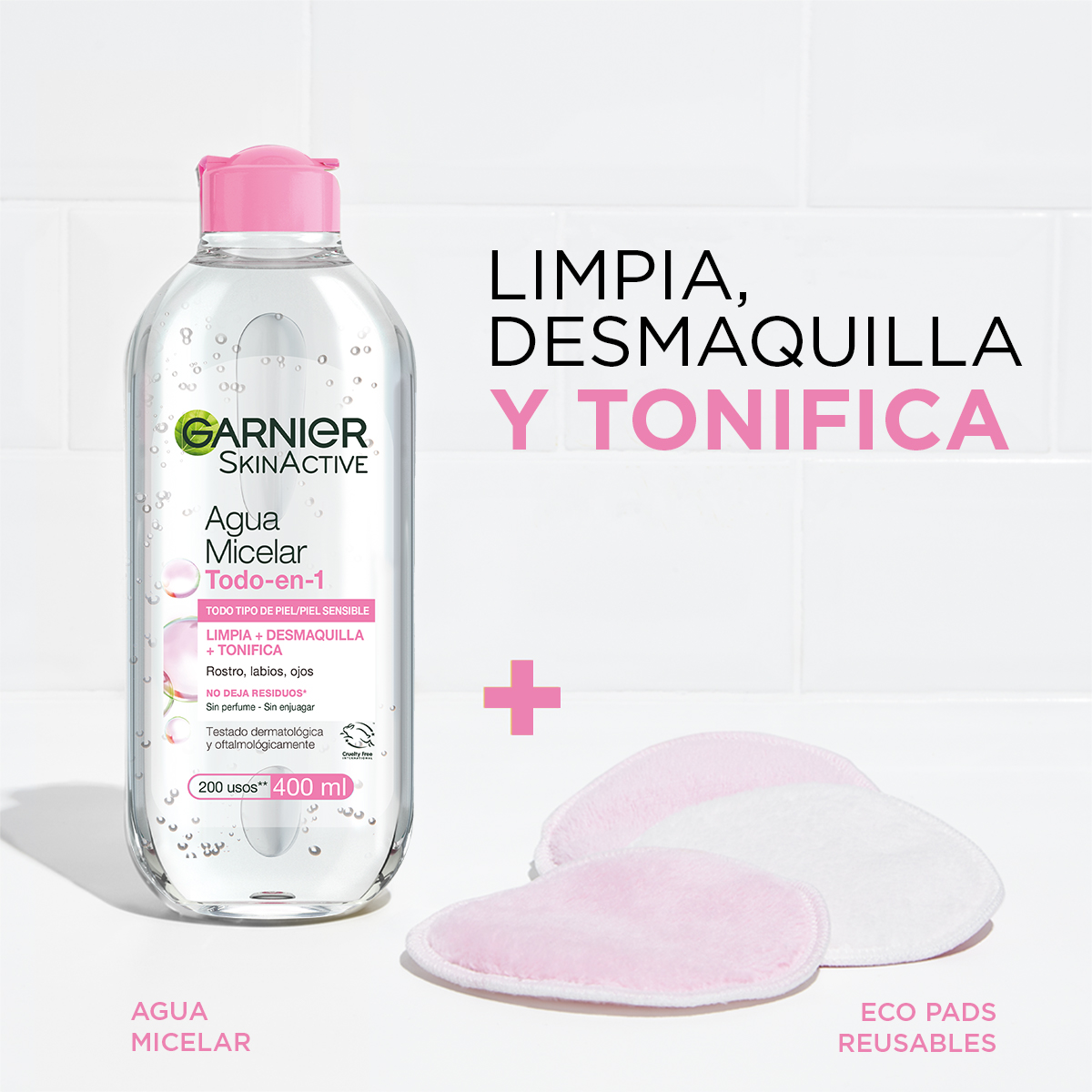 Garnier Skin Active Agua Micelar Desmaquillante 400 Ml image number null