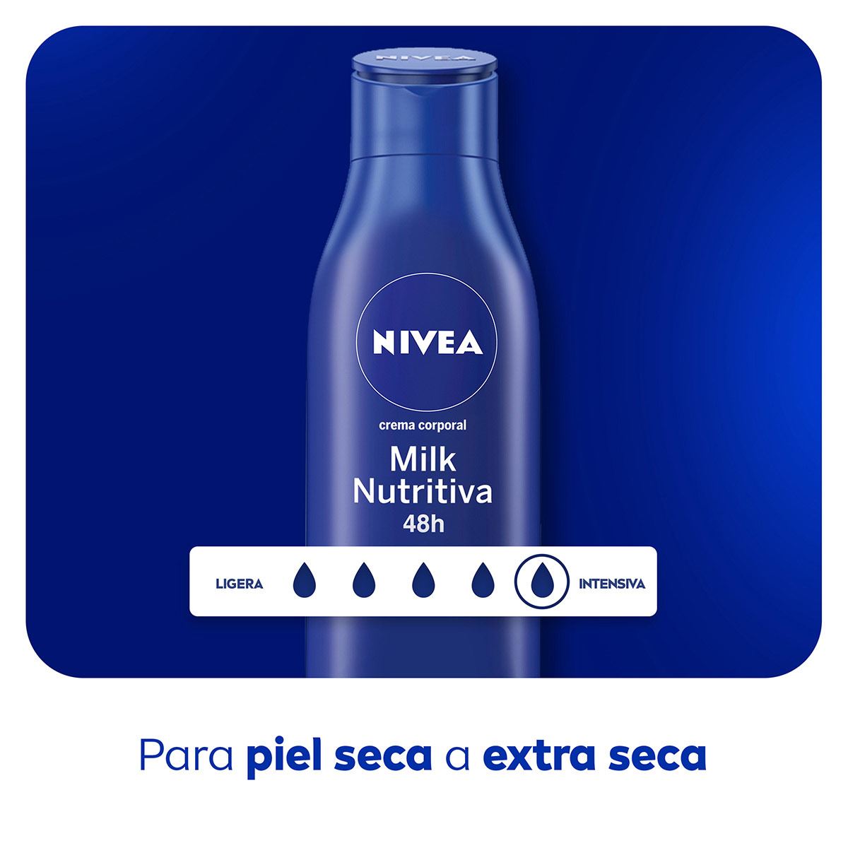 Nivea Crema Corporal Humectante Body Milk 48 Horas De Humectaci&oacute;n Profunda 100 Ml image number null