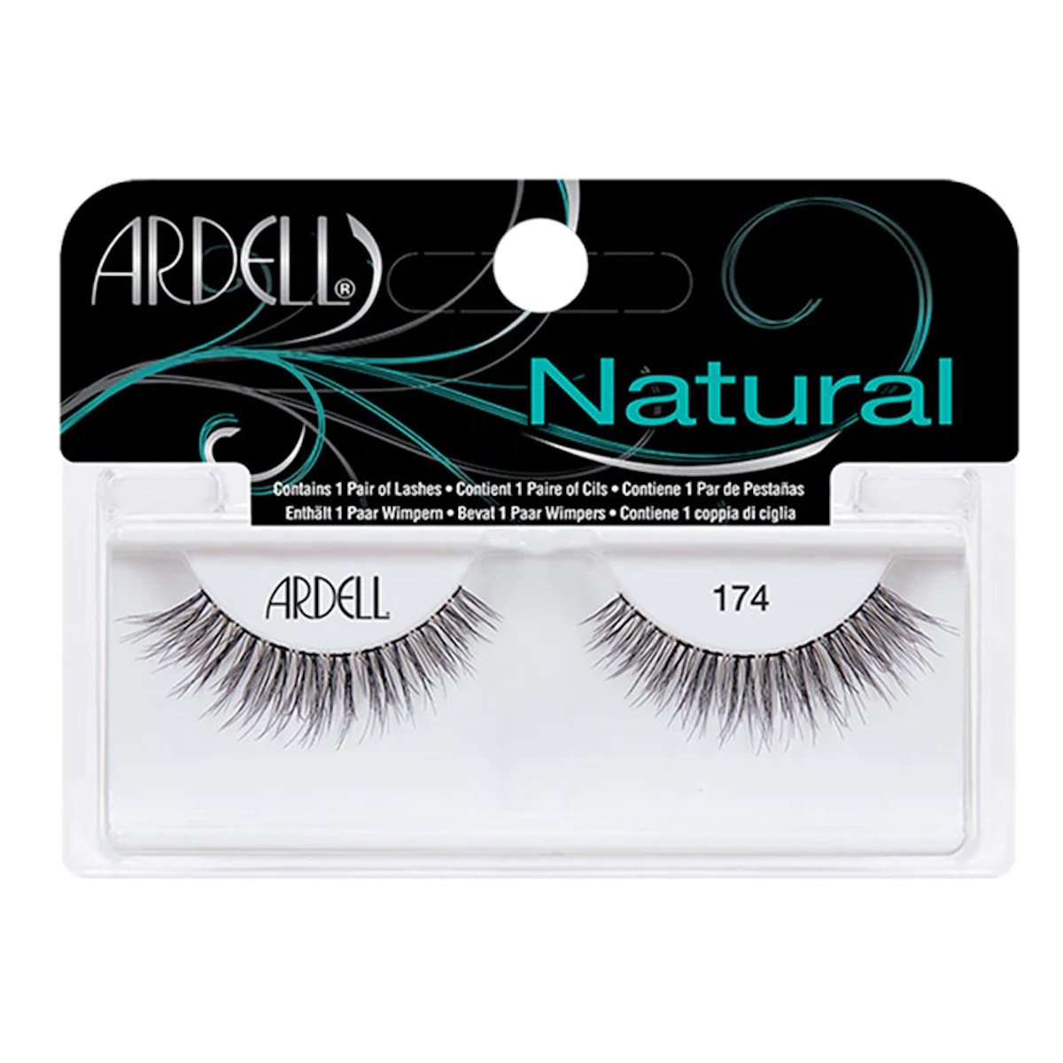 Ardell Pesta&ntilde;as Postizas Natural 174 Black image number null