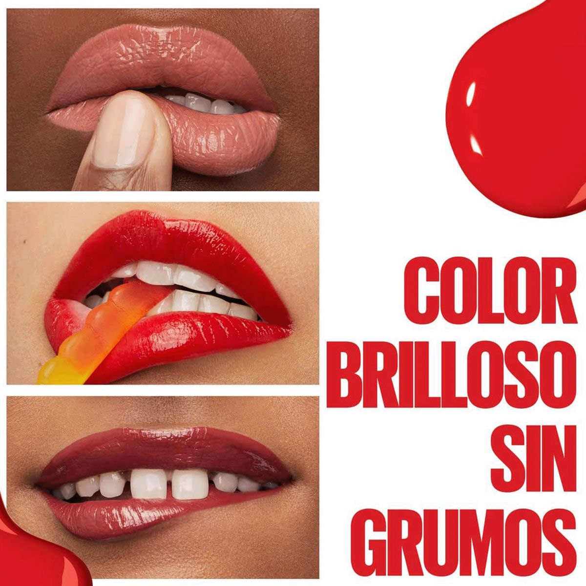 Maybelline Labial L&iacute;quido Brillante Vinyl Ink 16h Witty 40 image number null