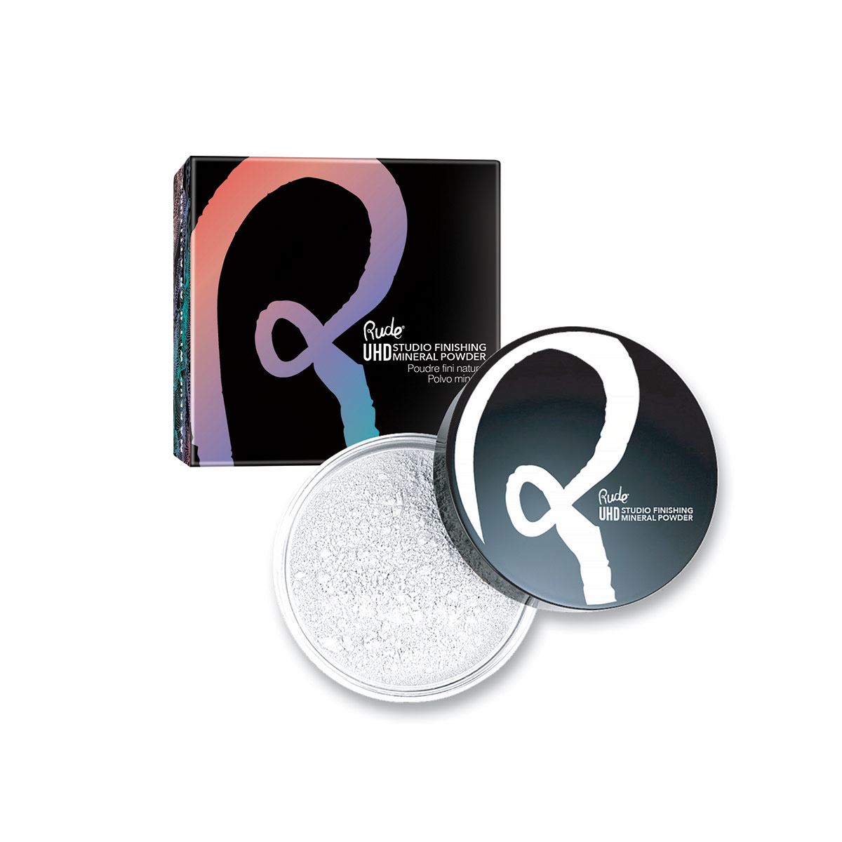 Rude Cosmetics Polvo Mineral De Acabado De Estudio Ultra Alta Definici&oacute;n Transl&uacute;cido image number null