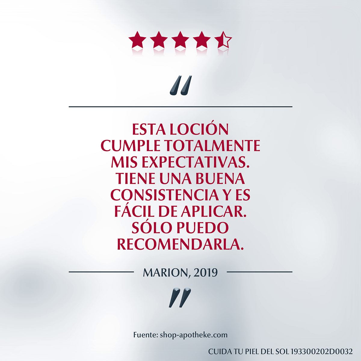 Eucerin Sun Loci&oacute;n Muy Ligera Fps 50 150 Ml image number null