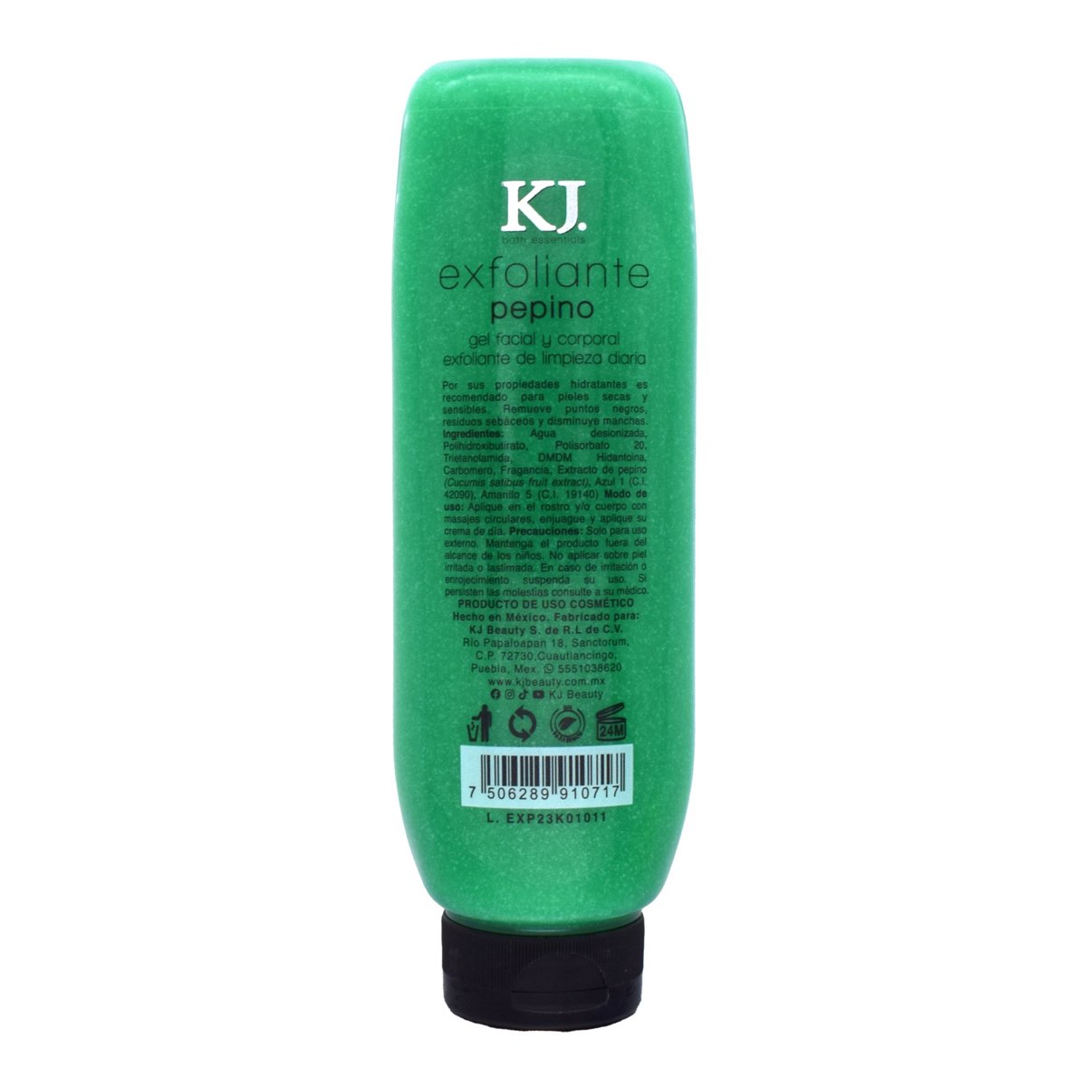 Kj Gel Exfoliante Pepino 150g Hidratante Piel Sensible image number null