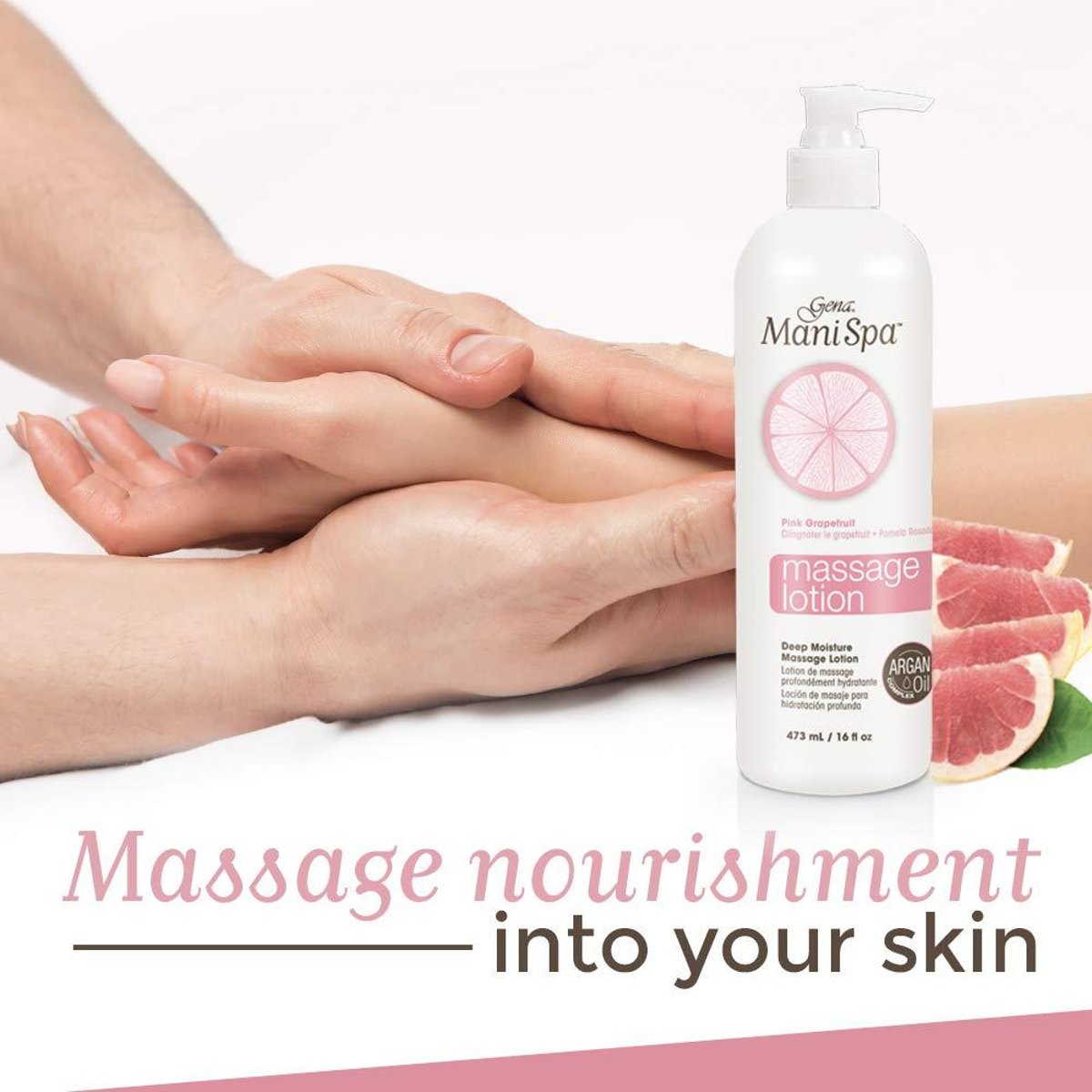 Gena Loci&oacute;n De Masaje Con Aceite De Arg&aacute;n 16 Oz image number null